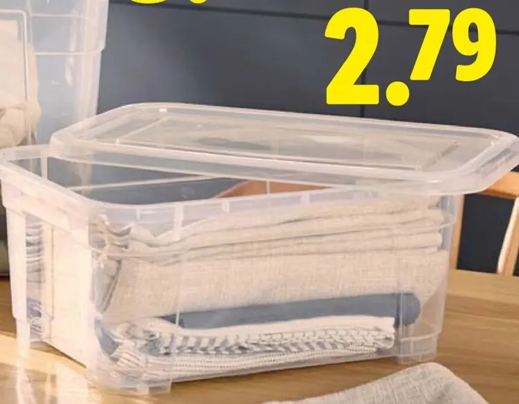 Promotie: Opbergbox met deksel