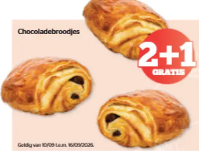 Promotie: Chocoladebroodjes