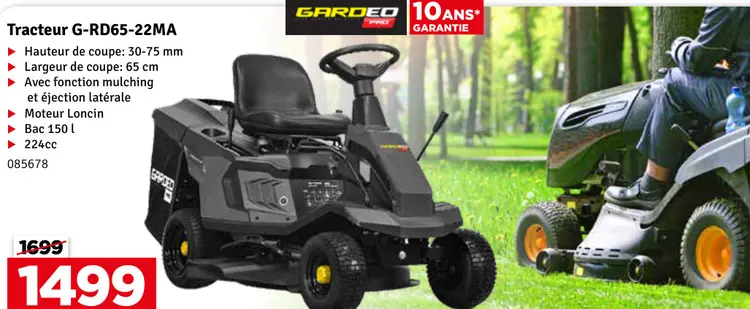 Offre: Tracteur G-RD65-22MA