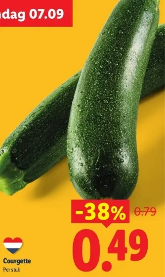 Aanbieding: Courgette