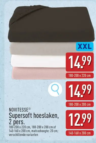 Promotie: Supersoft hoeslaken