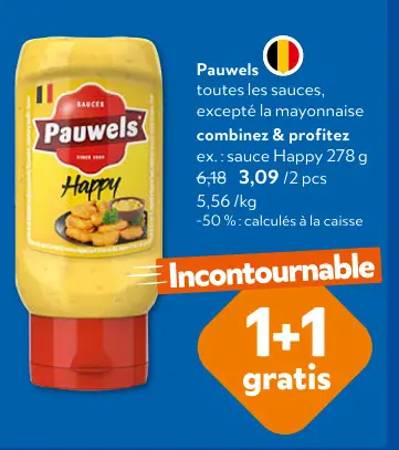 Offre: Pauwels Happy sauce