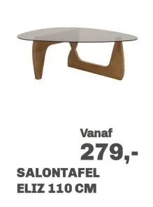 Aanbieding: Salontafel eliz