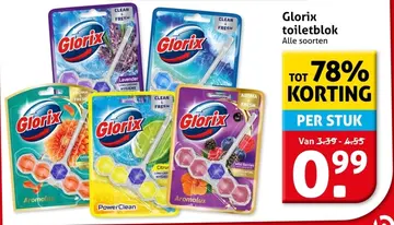 Aanbieding: Glorix toiletblok
