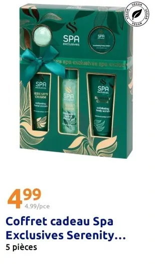 Offre: Coffret cadeau Spa Exclusives Serenity...