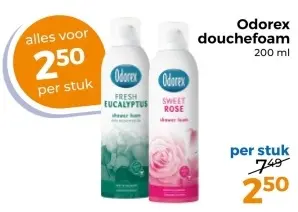 Aanbieding: douchefoam