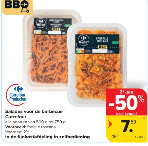 Promotie: Salades voor de barbecue