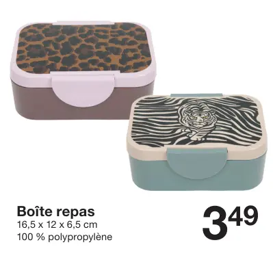 Offre: Boîte repas