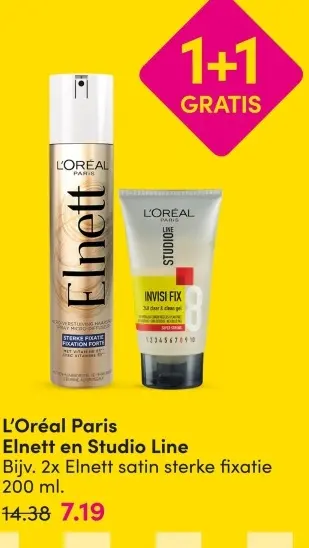 Aanbieding: Elnett en Studio Line