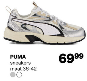 Aanbieding: Puma Milenio Tech Sneakers wit Synthetisch