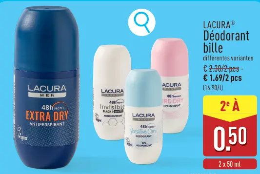 Offre: Déodorant bille