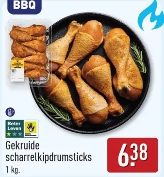 Aanbieding: Gekruide scharrelkipdrumsticks
