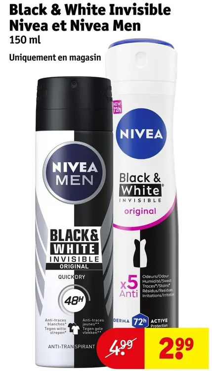 Offre: Black & White Invisible