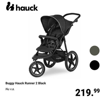 Aanbieding: Buggy Hauck Runner2 Black