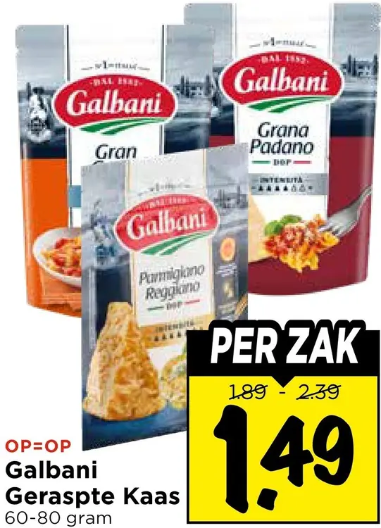 Aanbieding: Geraspte Kaas