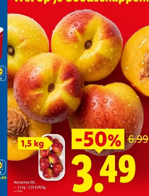 Promotie: Nectarines XXL