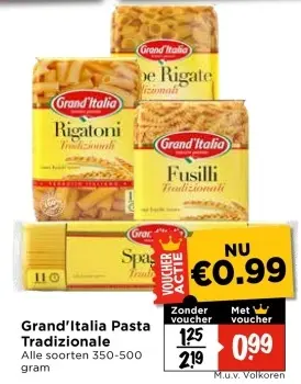 Aanbieding: Pasta Tradizionale
