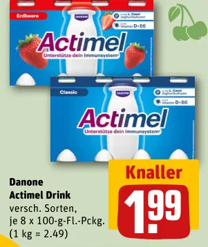 Aanbieding: Danone Actimel Drink