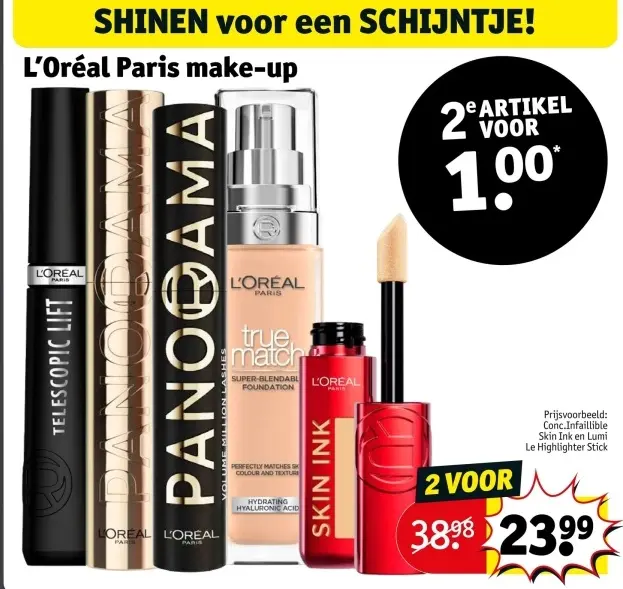 Aanbieding: L'Oréal Paris make-up