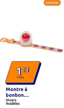 Offre: Montre à bonbons