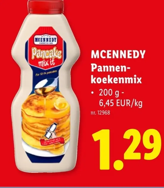 Promotie: MCENNEDY Pannenkoekenmix