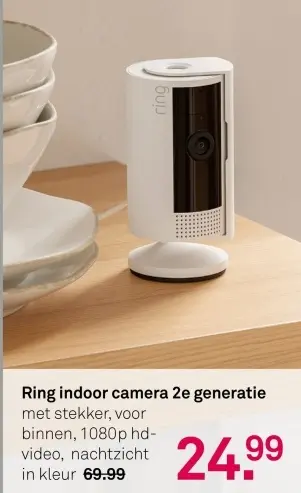 Aanbieding: indoor camera 2e generatie