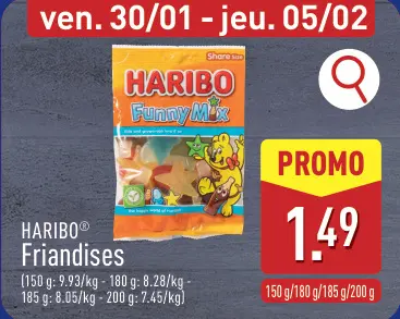 Offre: Friandises