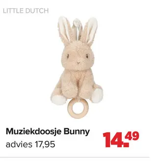Aanbieding: Muziekdoosje Bunny
