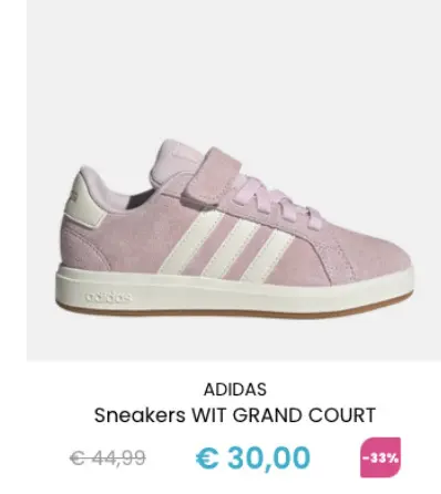 Promotie: Sneakers WIT GRAND COURT