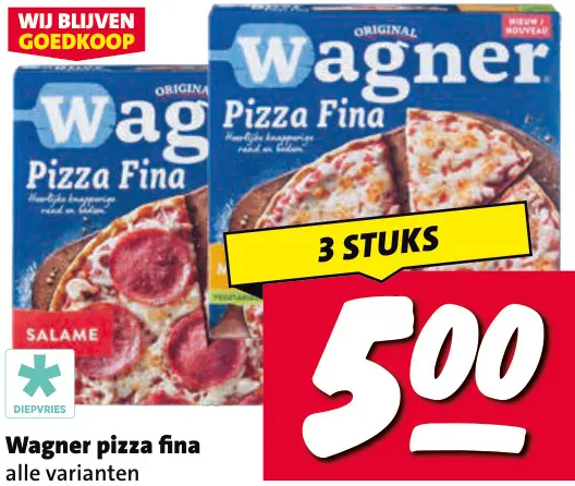 Aanbieding: Wagner Pizza fina
