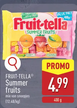 Aanbieding: FRUIT-TELLA® Summer fruits