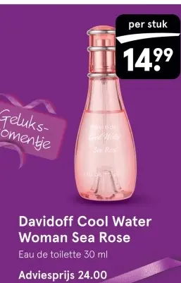 Aanbieding: Davidoff Cool Water Woman Sea Rose