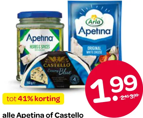 Aanbieding: Witte kaas of blauwschimmelkaas