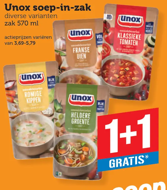 Aanbieding: Soep-in-zak