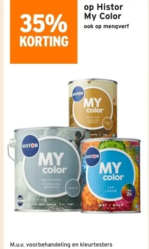 Aanbieding: Histor My Color