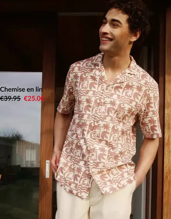 Offre: Chemise en lin