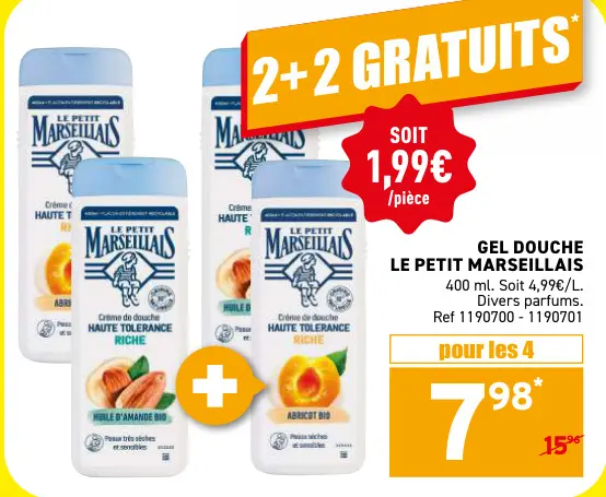 Offre: Gel douche
