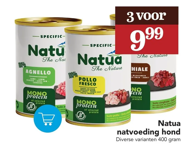 Aanbieding: Natua natvoeding hond