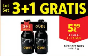 Offre: Bière des OURS