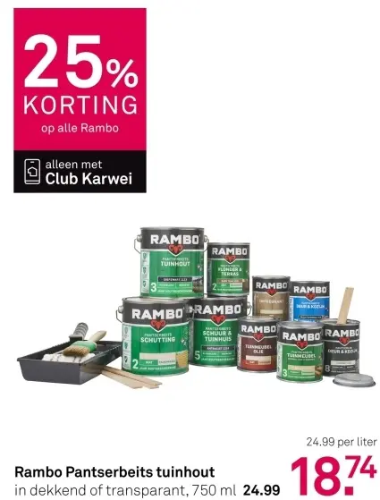 Aanbieding: Pantserbeits tuinhout