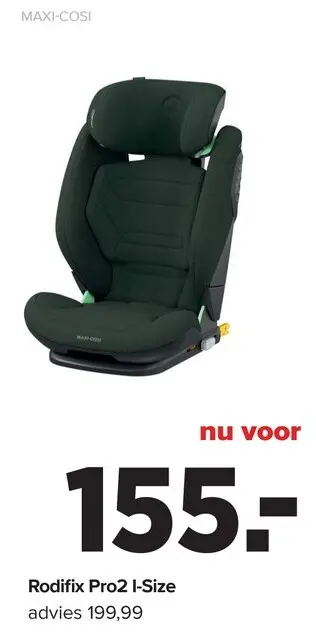 Promotie: Rodifix Pro2 I-Size autostoel