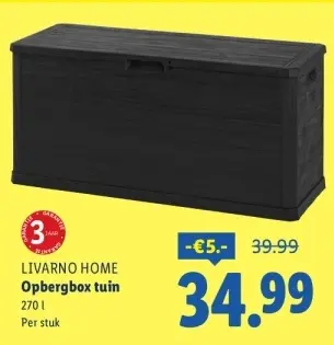 Aanbieding: Opbergbox tuin