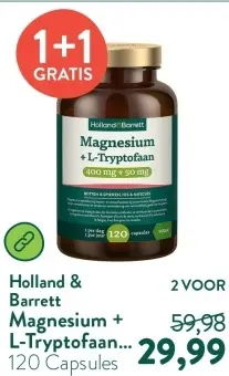 Aanbieding: Magnesium + L-Tryptofaan