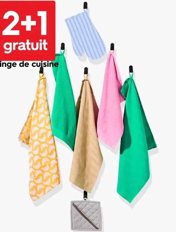 Offre: linge de cuisine