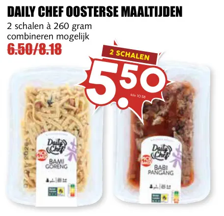 Aanbieding: Oosterse Maaltijden