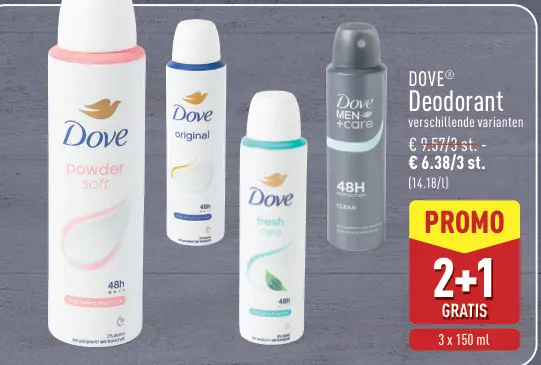 Promotie: Deodorant