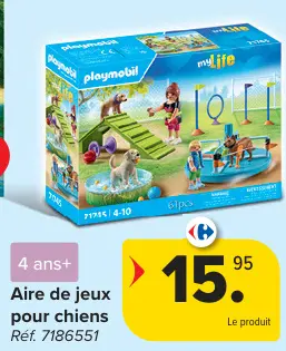 Offre: Aire de jeux pour chiens