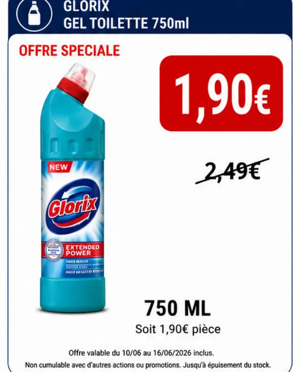 Offre: Gel toilette
