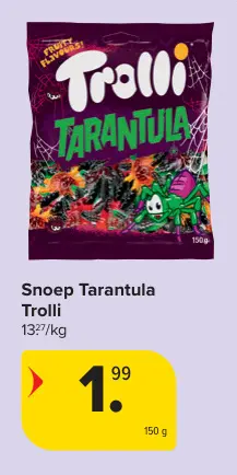 Aanbieding: Snoep Tarantula