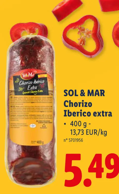 Offre: Chorizo Iberico extra